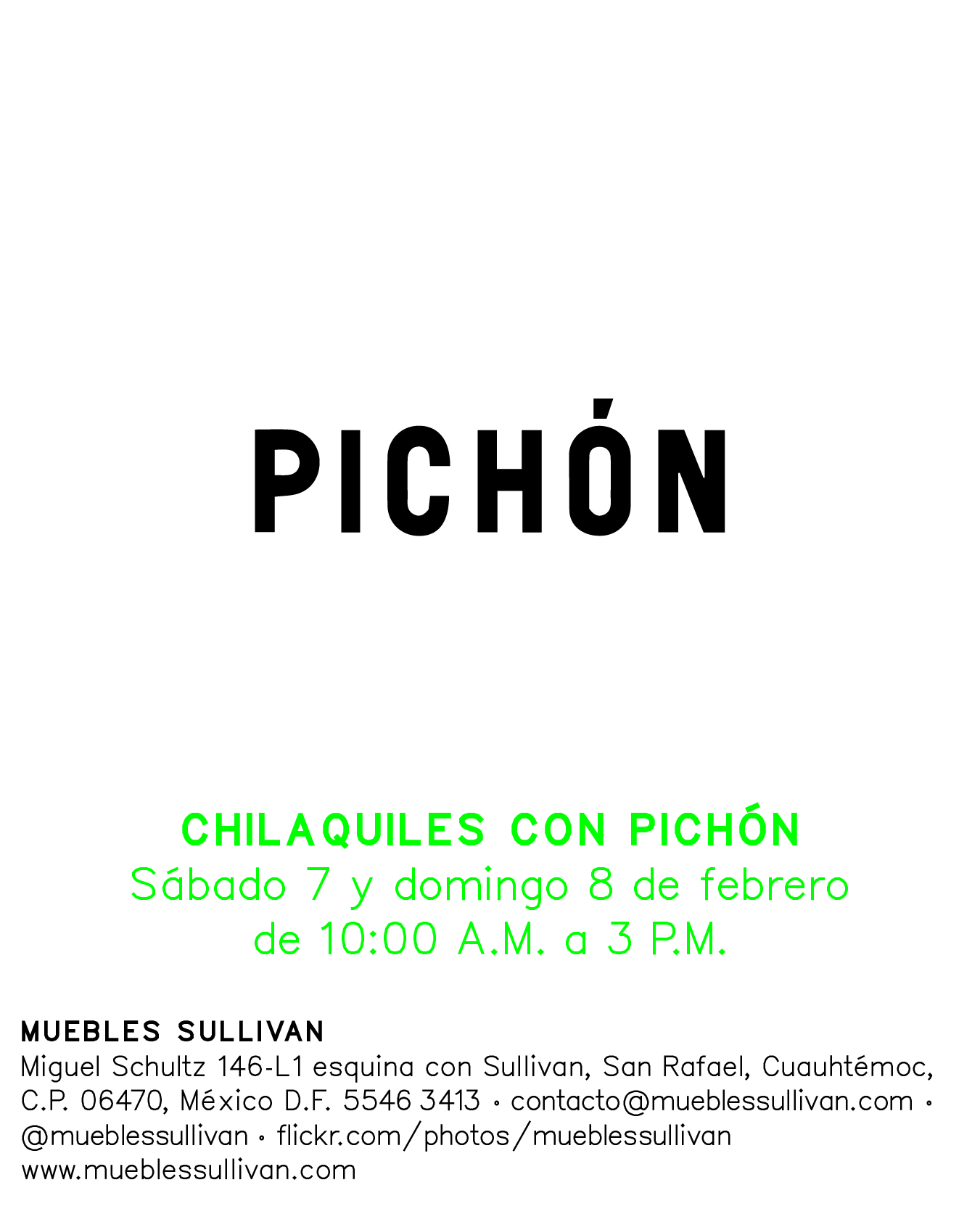 Domingo de chilaquiles con Pichón